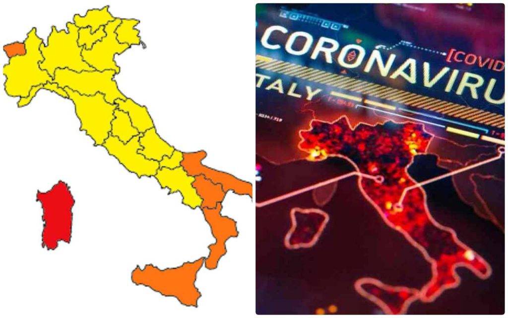 Covid Da Oggi Quasi Tutta Italia In Zona Gialla Vietati I Viaggi Dall