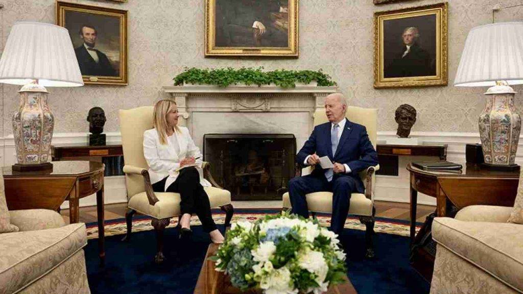 Meloni Incontra Biden Alla Casa Bianca Tra Usa E Italia Rapporto Forte