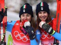 Pechino, doppietta italiana nella discesa olimpica: Goggia argento, Delago bronzo