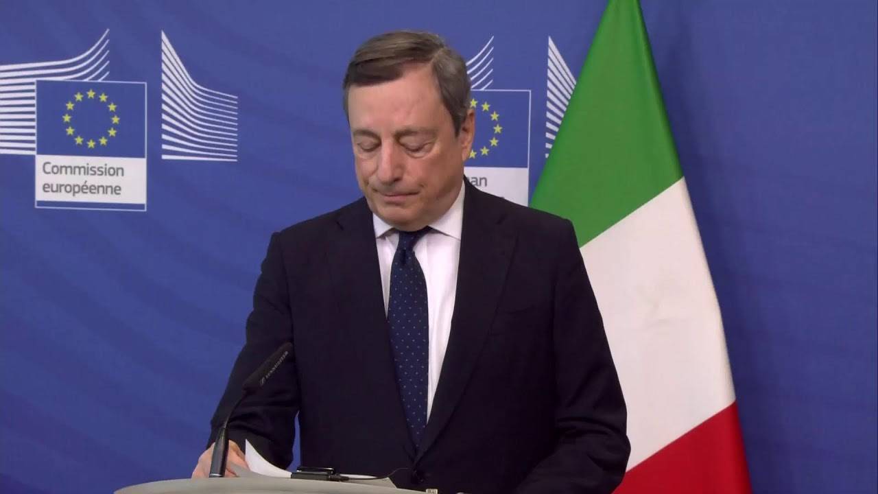 Bruxelles, Draghi: “Massima rapidità dall’Italia nell’attuazione delle sanzioni alla Russia”