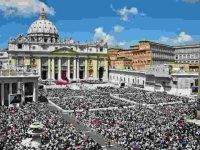 I giovani riempiono piazza San Pietro