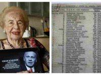 Addio a Mimi Reinhardt, la segretaria che scrisse la celebre “lista” con Schindler