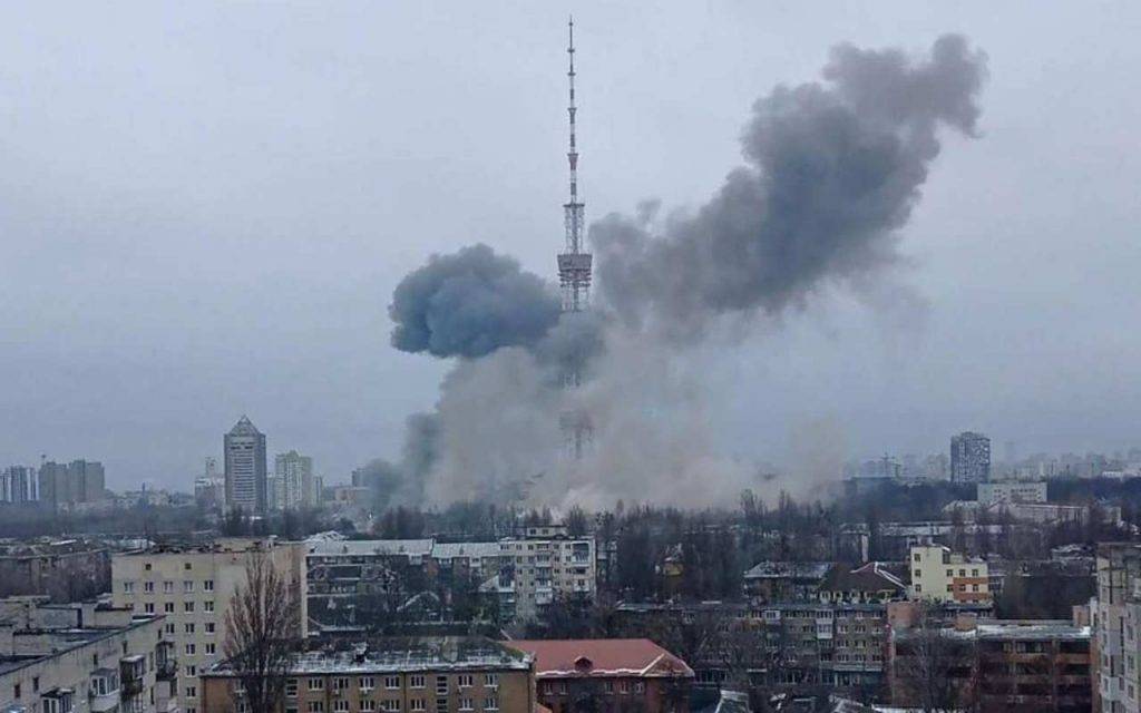 Kiev bombardamenti