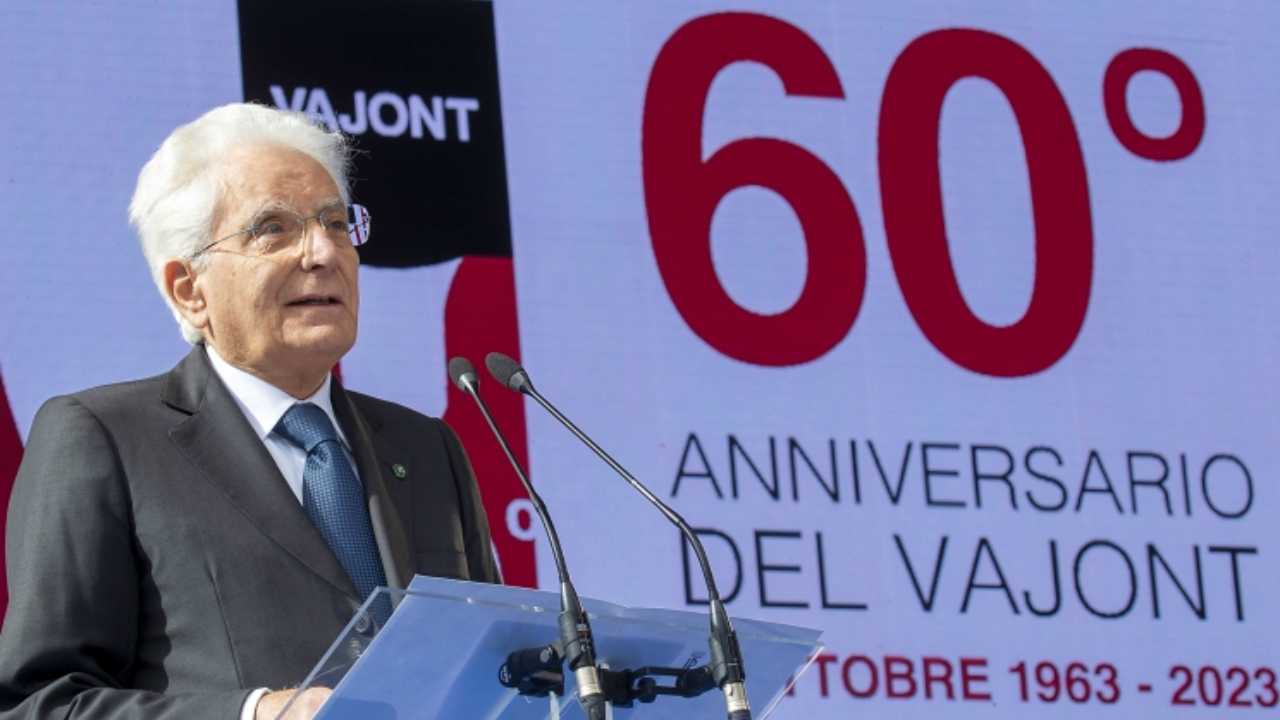 Mattarella: “Sul Vajont pesanti responsabilità umane”