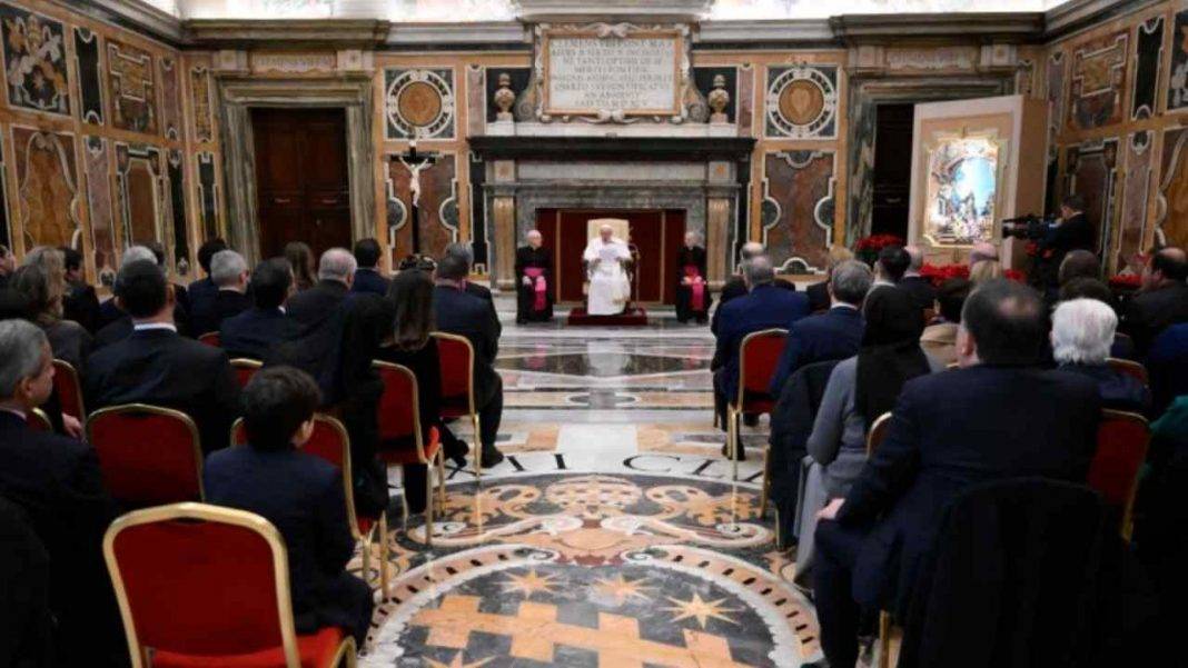 Papa Francesco Concerto Natale