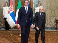 Mattarella scrive a Vucic per la festa Nazionale della Serbia