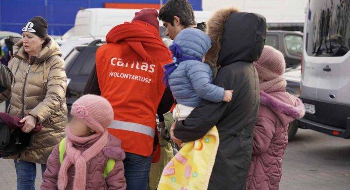 Caritas, solidarietà a tavola