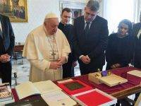 Il Papa riceve il primo ministro della Romania Ciolacu