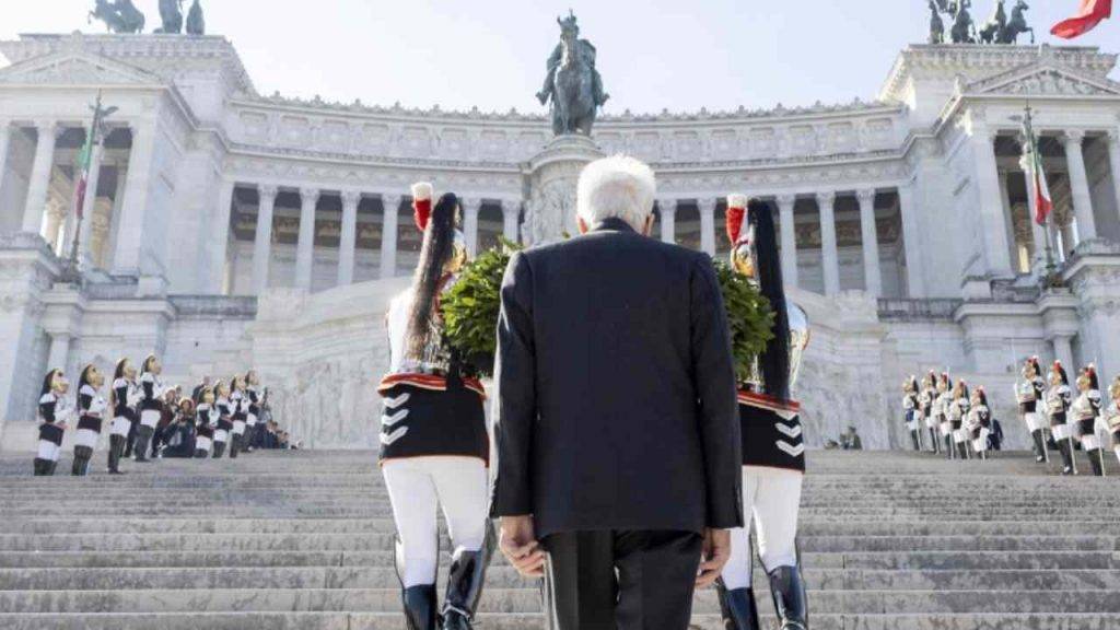 Sergio Mattarella Unità nazionale