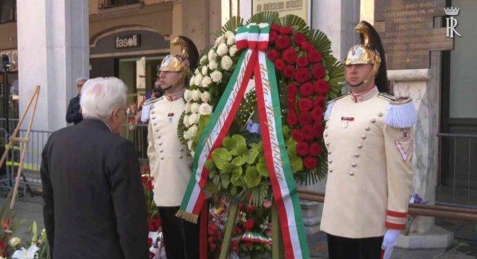 Piazza della Loggia, Mattarella: “Tragico, barbaro atto di terrorismo”