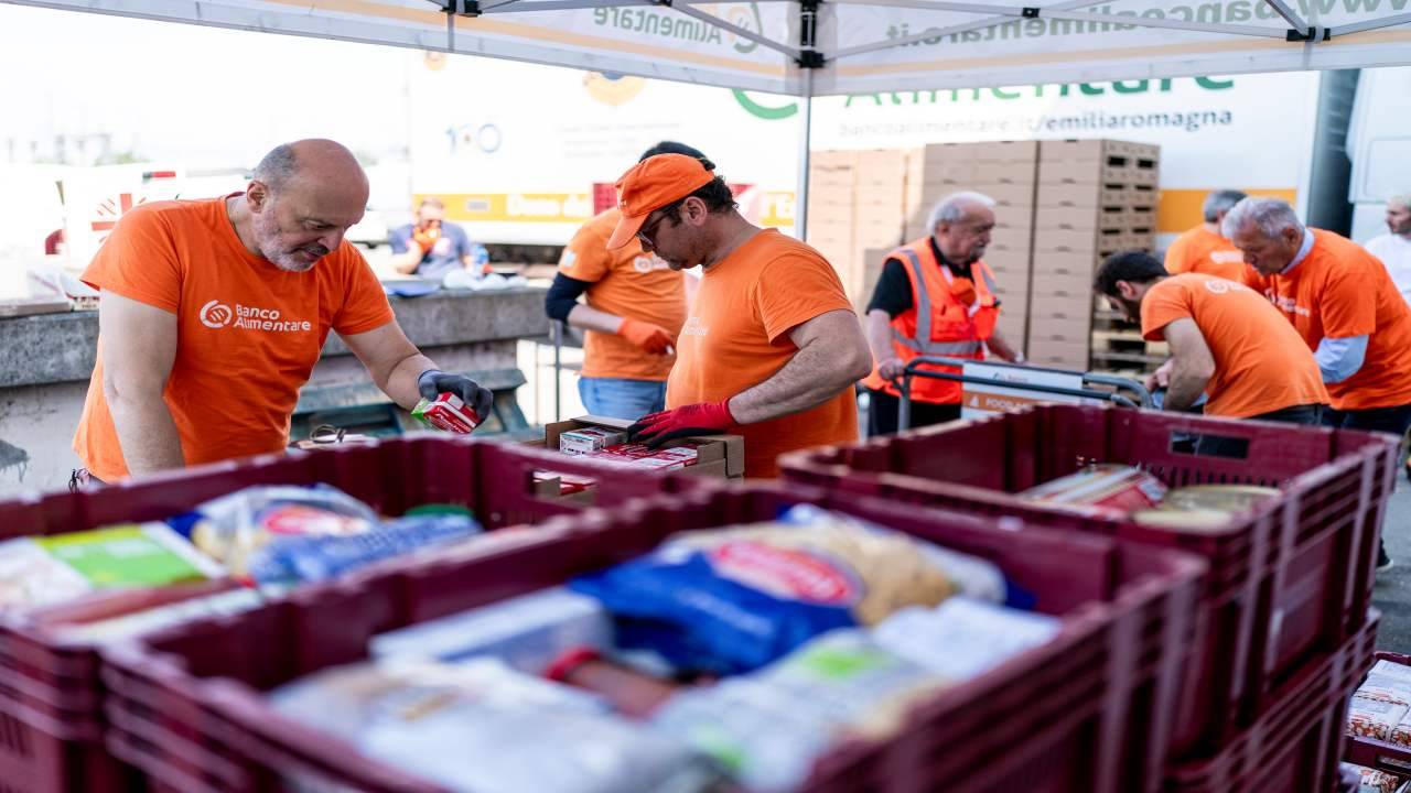 Banco alimentare recupera oltre 23 tonnellate di cibo