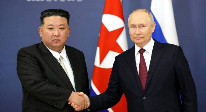Putin e Kim, intesa anti-sanzioni: “Cooperazione ad alto livello”