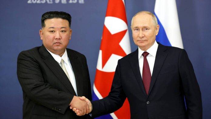 Kim Jong-un Vladimir Putin