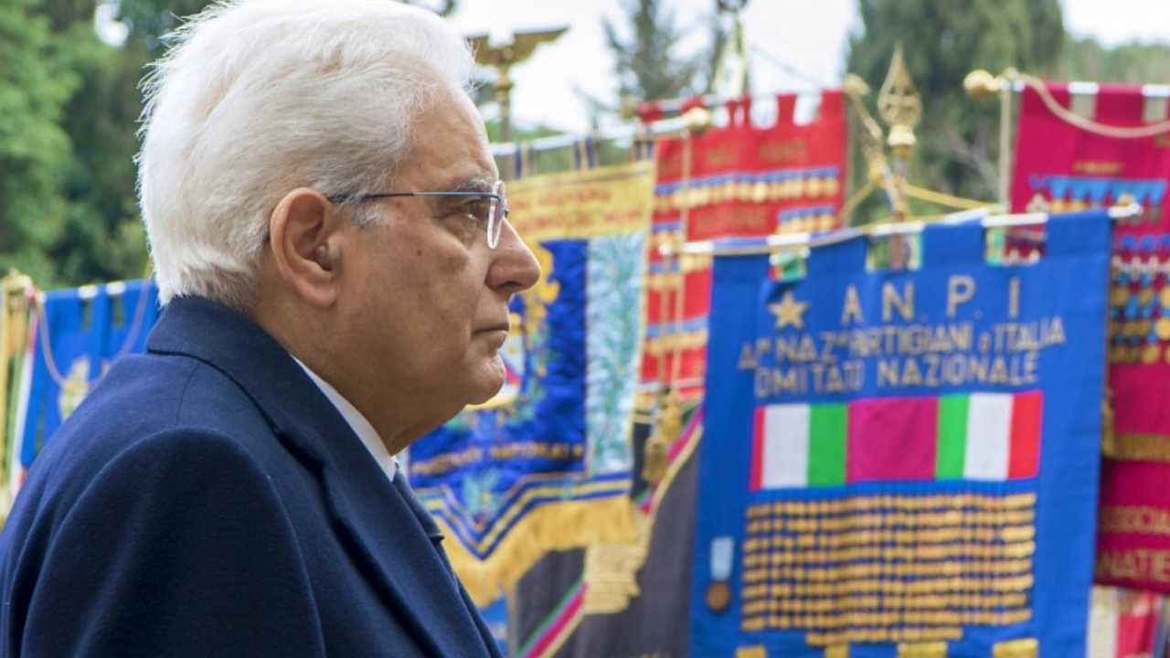 Mattarella: “La lotta di popolo contro il nazismo riscattò l’Italia”