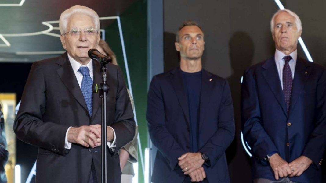 Parigi Mattarella Casa Italia