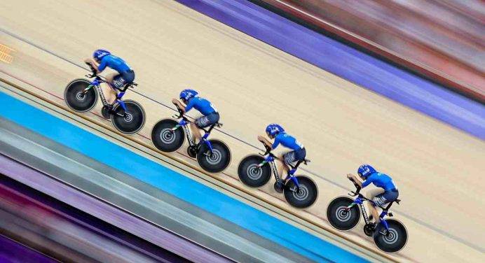 Ciclismo su pista: Consonni e Guazzini d’oro