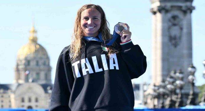 Capolavoro Taddeucci: bronzo nella 10 km di nuoto donne