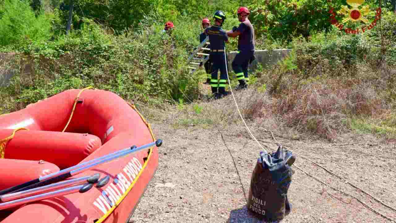 Frana a San Felice a Cancello: trovato il corpo della donna dispersa