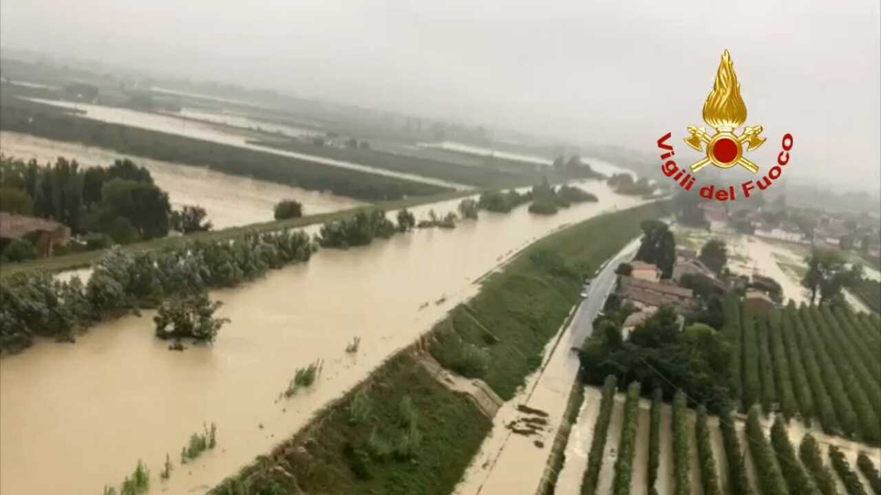 Alluvioni: situazione critica lungo i bacini del Senio e Lamone