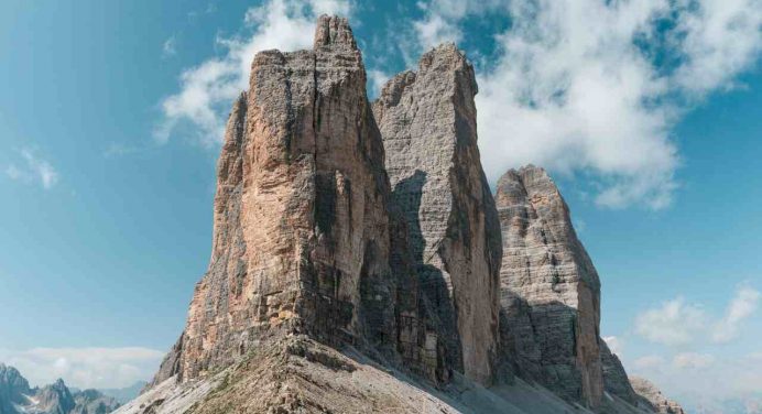 Sfregio sulle Tre Cime di Lavaredo