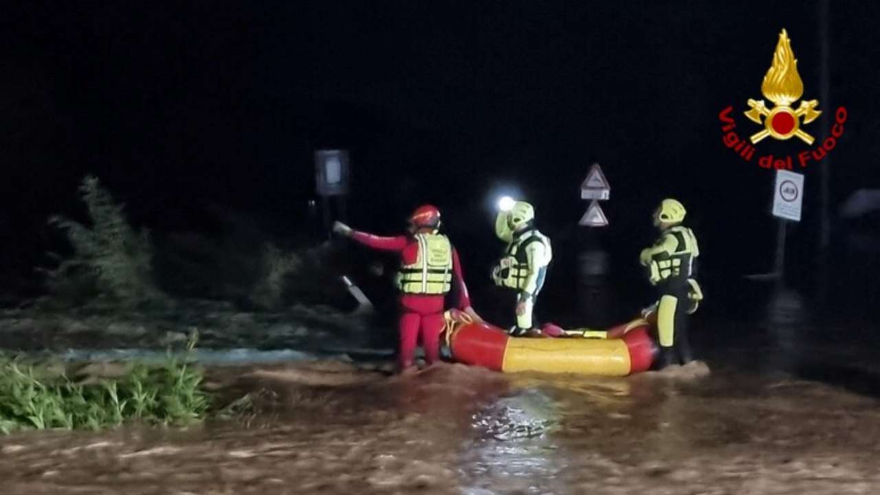 Ondata di maltempo nel pisano: tracimano alcuni torrenti